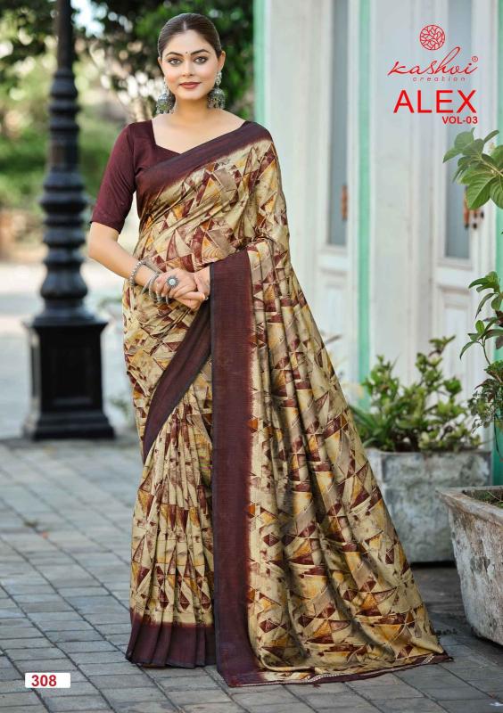 Kashvi alex vol-3 saree clothing wholesale suppliers india